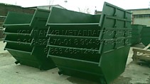Бункер 8 м3 для сбора мусора ТБО и ТКО