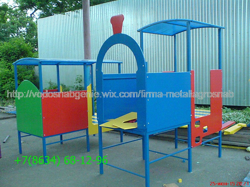 Детский игровой паровозик