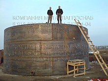 Готовый к эксплуатации резервуар (ёмкость) 400 м3