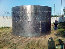 Резервуар (ёмкость) 60 м3 для водонапорной башни на кирпичном основании