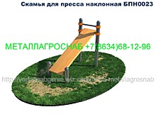 Спортивный комплекс воркаут скамья для пресса наклонная