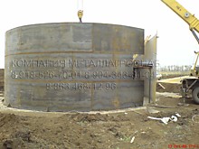 Стыковка замка резервуара (ёмкости) 400 м3