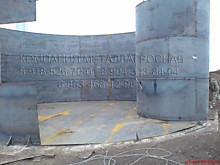 Завершение размотки резервуара(ёмкости) 400 м3